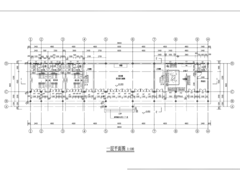  觀音殿CAD施工圖 