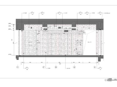 卧室立面节点大样图 