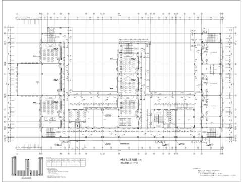  華新鹿鳴實驗學校新建工程cad施工圖 