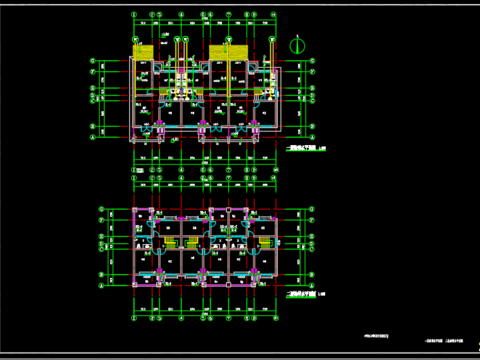  居民住宅给排水CAD施工图 