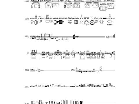  2024名师专用室内设计cad图库 