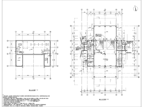  糧油儲(chǔ)備加工中心建設(shè)工程cad施工圖 