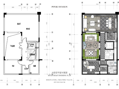  別墅cad施工圖 
