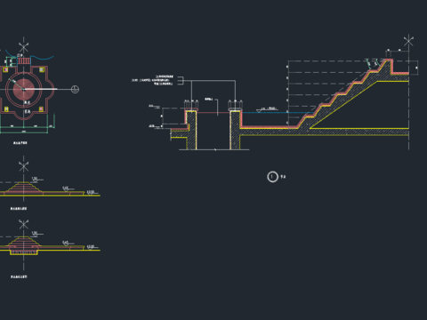  16-跌水池CAD施工图 