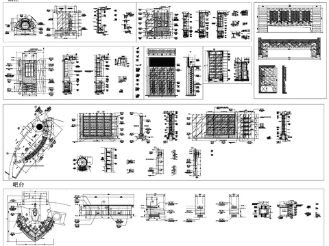  装修设计 大样图 节点图 装修图cad图库 