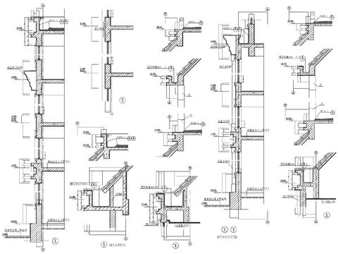  檐口天沟节点大样 