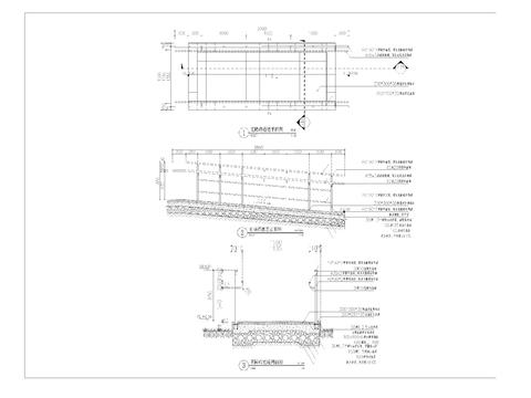  无障碍通道cad大样图 