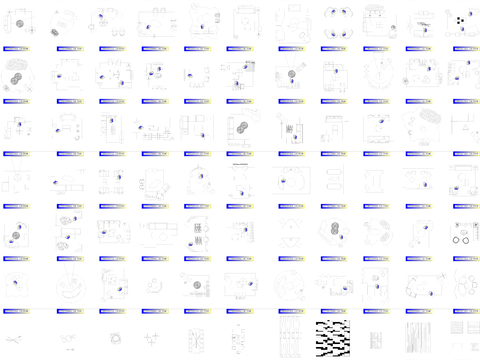  小红书大全版cad图库 