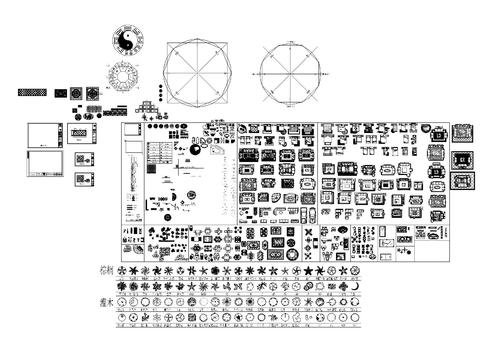  室内设计常用cad图库 