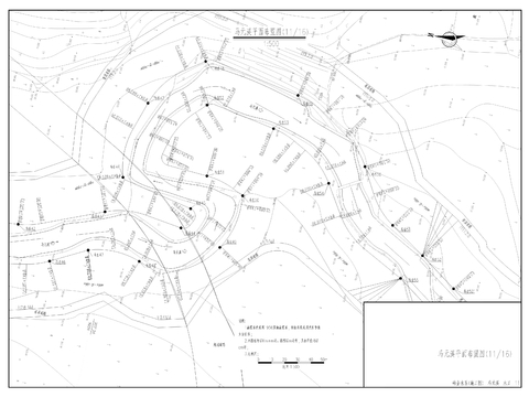  碚金路西侧地块水系整治工程CAD施工图 