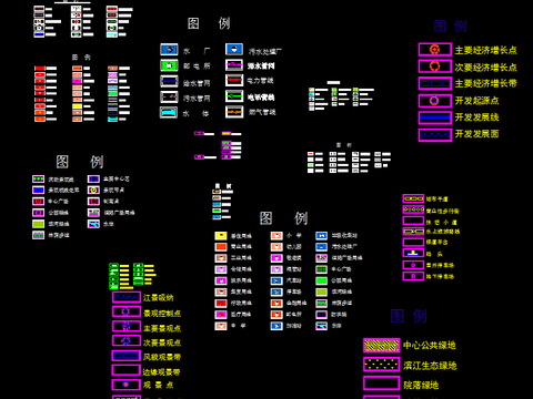  图例大全cad图库 