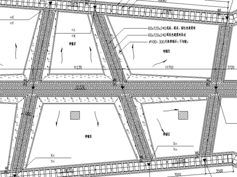  管理处入口广场CAD施工图 