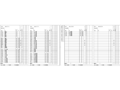  工装说明设计cad施工图 