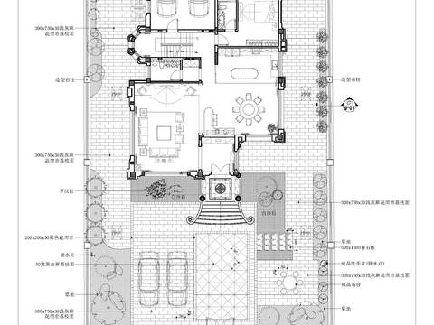 園林景觀CAD施工圖 
