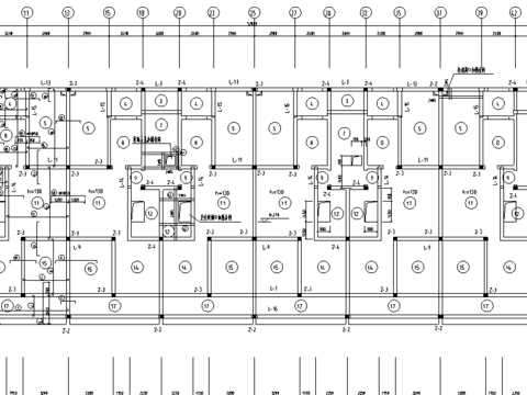  住宅樓全套結(jié)構(gòu)CAD施工圖 