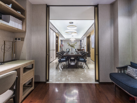  【达观设计 凌子达】上海珠江铂世·外滩界160户型 