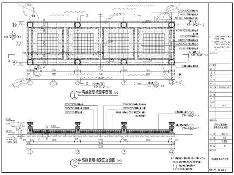  特色景觀橋CAD詳圖 