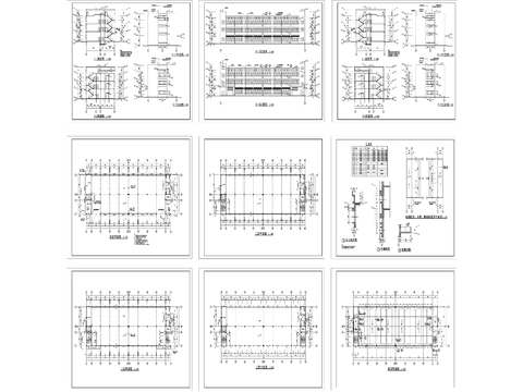  57廠房建筑cad施工圖 