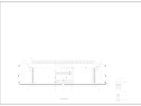  小區(qū)大門CAD施工圖 