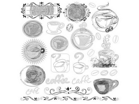  中式欧式图案花纹CAD图块 