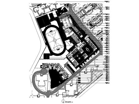  小学及幼儿园cad施工图 