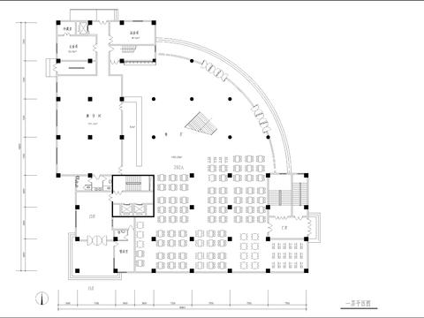  現(xiàn)代風(fēng)格高層綜合樓建筑CAD施工圖 
