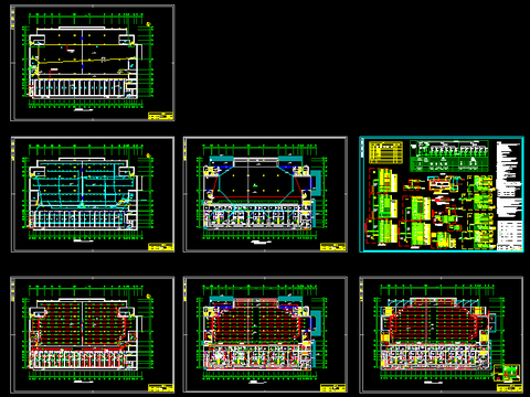  餐厅电气CAD施工图 