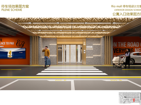  地下停場cad圖施工圖 