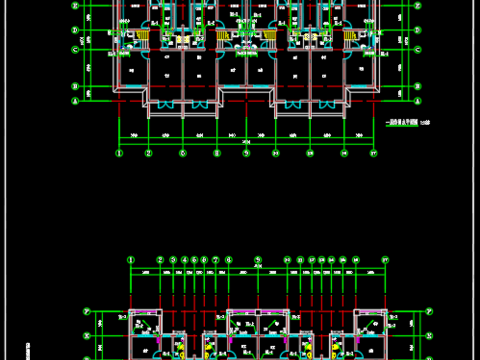  居民住宅给排水CAD施工图 