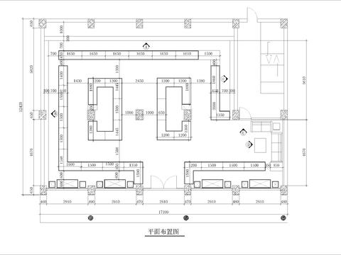  珠寶店全套裝修CAD施工圖 