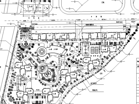  农民公寓规划CAD图 