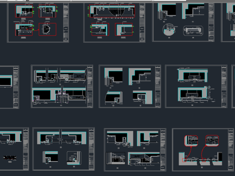  欧式大样节点图 
