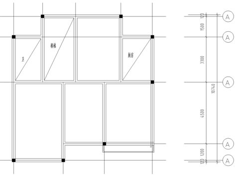  建筑結(jié)構(gòu)CAD施工圖 
