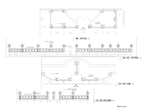  围栏CAD节点大样 