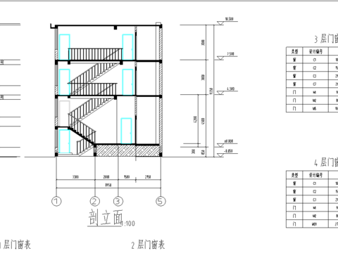  農(nóng)村自建房建筑cad施工圖 