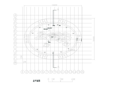  小假山总平立剖面节点大样 
