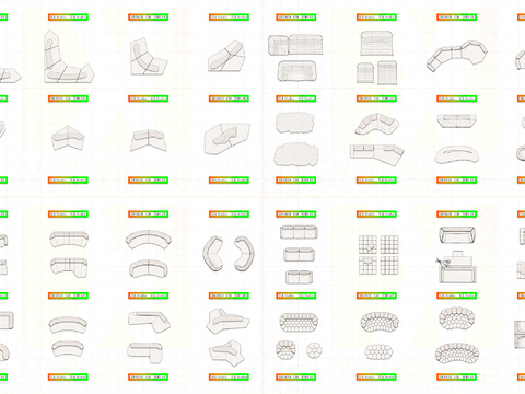  室内设计CAD图库 
