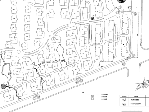  监控防范cad图库 