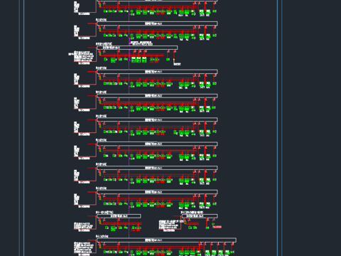  大型住宅建筑群全套电气施工图纸 
