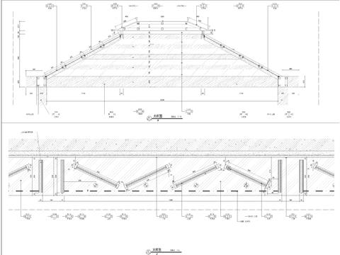  会所墙身cad节点大样图 