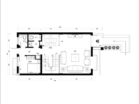  欧式风格施工图 