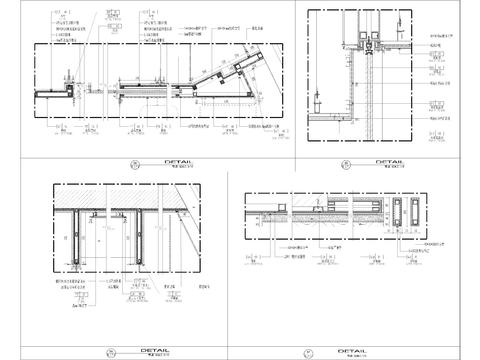  客房墙身cad大样图 