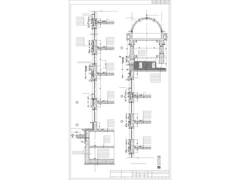  墙身CAD节点大样 