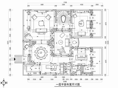  四層別墅CAD施工圖   私宅 豪宅 洋房 樣板房 家裝 