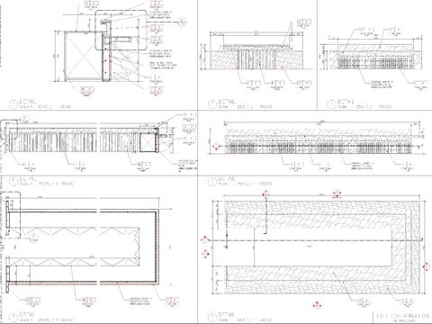  面食台节点大样 