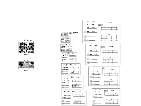  室内小景cad图库 