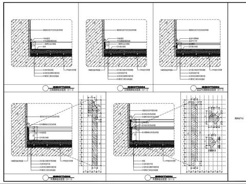  踢脚线CAD施工图 
