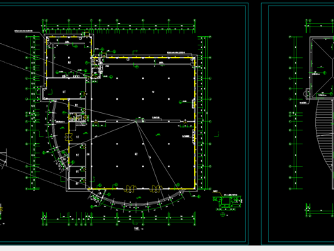 某职工食堂施工图 