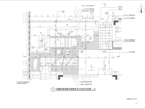  庭院景觀cad施工圖 