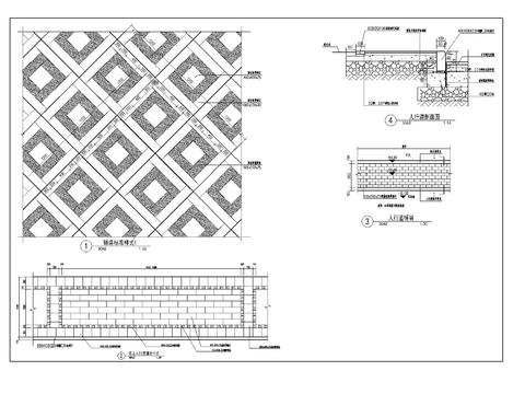 标准铺地详图样式 